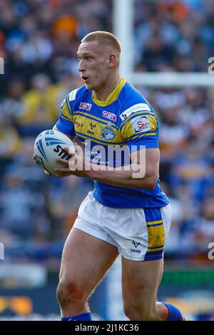 Leeds, Royaume-Uni. 26th mars 2022. Headingley Stadium, Leeds, West Yorkshire, 26 mars 2022. Betfred Challenge Cup Leeds Rhinos et Castleford Tigers. Mikolaj Oledzki de Leeds Rhinos crédit: Touchlinepics/Alay Live News Banque D'Images