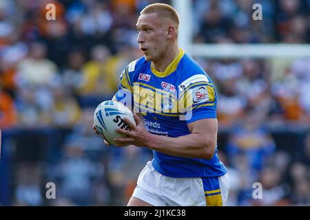 Leeds, Royaume-Uni. 26th mars 2022. Headingley Stadium, Leeds, West Yorkshire, 26 mars 2022. Betfred Challenge Cup Leeds Rhinos et Castleford Tigers. Mikolaj Oledzki de Leeds Rhinos crédit: Touchlinepics/Alay Live News Banque D'Images