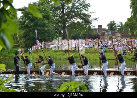 Les célébrations du 4th juin de l'université historique d'Eton Banque D'Images