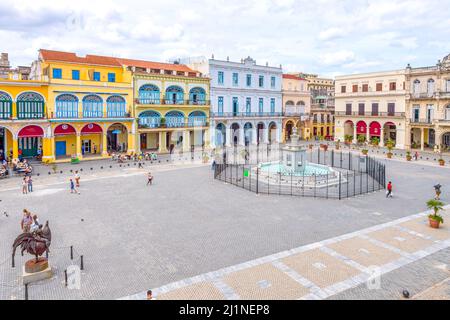 Vieille Havane, Cuba, 2017 Banque D'Images