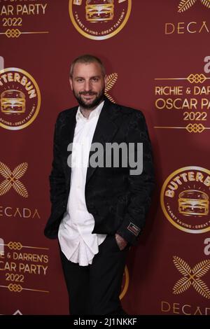 Le chirurgien de la chaussure arrive au parti Oscar de Darren Dzienciol et Richie Akiva qui se tient dans une résidence de Bel Air à Los Angeles, CA, le samedi 26 mars 2022. (Photo de Conor Duffy/Sipa USA) Banque D'Images