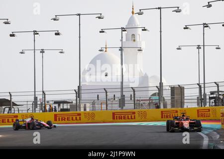 Djeddah, Arabie Saoudite. 27th mars 2022. 11 DRUGOVICH Felipe (BRA), MP Motorsport, Dallara F2, action lors de la ronde 2nd du Championnat de Formule 2 de la FIA 2022 du 25 au 27 mars 2022 sur le circuit de la corniche de Jeddah, à Jeddah, Arabie Saoudite - photo Antonin Vincent / DPPI crédit: DPPI Media/Alay Live News Banque D'Images