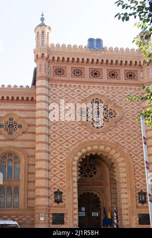 BUCAREST, ROUMANIE - 17 AOÛT 2021 : le Temple Choral au centre de la ville de Bucarest, Roumanie Banque D'Images