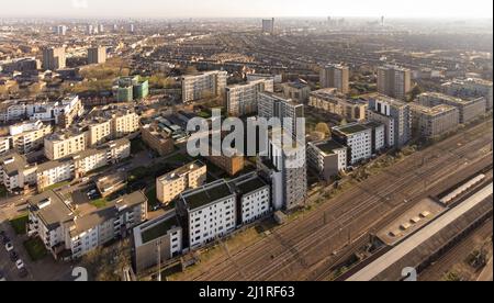 South Kilburn Housing Development, Brant, Londres, angleterre Banque D'Images