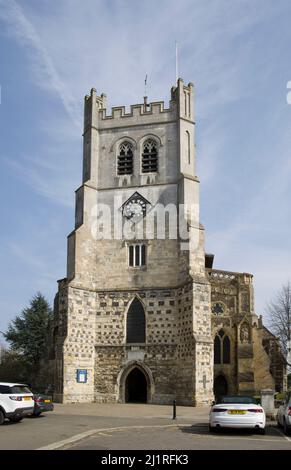 L'abbaye de Waltham Abbey Abbey Essex Banque D'Images