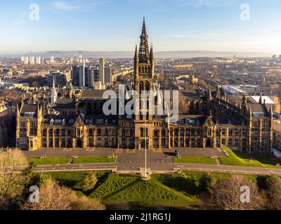 Université de Glasgow, Glasgow, Écosse, Royaume-Uni Banque D'Images