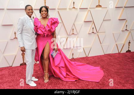 Los Angeles, Californie. 27th mars 2022. Jessica Betts, Niecy Nash à l'arrivée des Oscars 94th - arrivées 1, Dolby Theatre, Los Angeles, CA 27 mars 2022. Crédit : Elizabeth Goodenough/Everett Collection/Alay Live News Banque D'Images