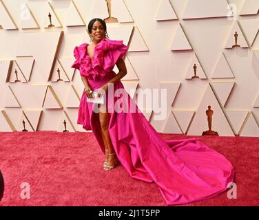 Los Angeles, États-Unis. 27th mars 2022. Niecy Nash arrive pour les Academy Awards 94th au Dolby Theatre, dans la section Hollywood de Los Angeles, le dimanche 27 mars 2022. Photo de Jim Ruymen/UPI crédit: UPI/Alay Live News Banque D'Images