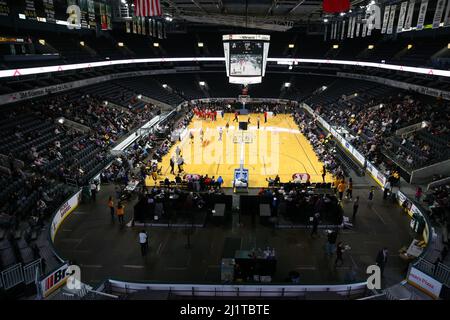 Le 27 2022 mars, London Ontario Canada, London Lightning fixe les 11 meilleurs victoires de l'équipe pour commencer la saison.London Lightning. Luke Durda/Alamy Banque D'Images