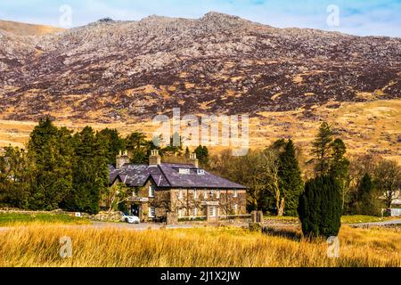 L'hôtel Pen y Gwryd à Snowdonia, au nord du pays de Galles Banque D'Images