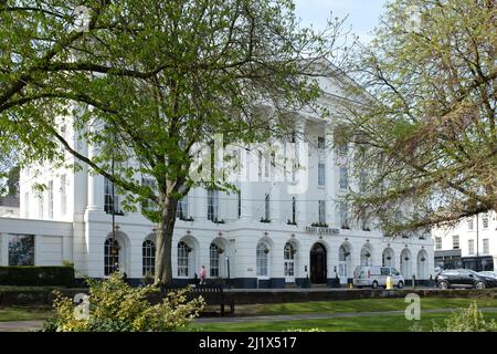 Le Queens Hotel, Cheltenham Banque D'Images