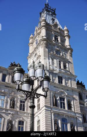 L'édifice du Parlement du Québec est une architecture du second Empire construite en 1886 à Québec, Québec, Québec, Canada. La ville historique de Québec est un monde de l'UNESCO elle Banque D'Images