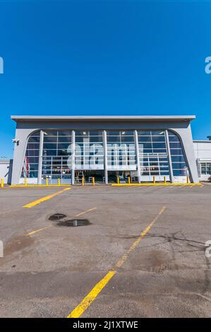 Fait partie du Centre aquatique David Douglas de Portland, Oregon. Banque D'Images