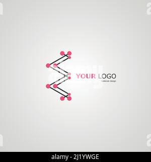 Connectez la conception vectorielle abstraite Illustration de Vecteur