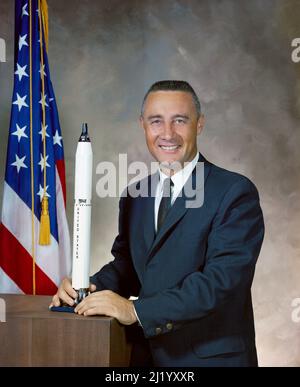 Un portraitof Mercury sept astronaute Virgile (Gus) Grissom Banque D'Images