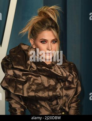 Paris Jackson participe à la Vanity Fair Oscar Party 2022 au Wallis Annenberg Center for the Performing Arts le 27 mars 2022 à Beverly Hills, Californie. Photo : Casey Flanigan/imageSPACE/MediaPunch Banque D'Images