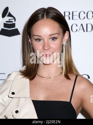 New York, États-Unis. 28th mars 2022. Caitlin Houlahan assister à la cérémonie annuelle des Grammy Awards 64th de la section de New York de la nomination qui s'est tenue à l'hôtel Bowery le 28 mars 2022 à New York City, NY © Steven Bergman/AFF-USA.COM crédit: AFF/Alamy Live News Banque D'Images