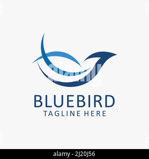 Motif oiseau ligne Illustration de Vecteur