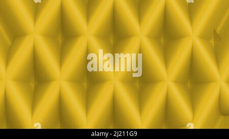 Fond gaufres texture haute définition illustration 3D rendu jaune Banque D'Images