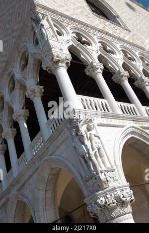 Palais ducal San Marco Venise Italie Banque D'Images