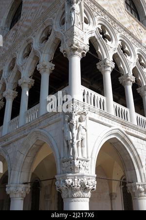 Palais ducal San Marco Venise Italie Banque D'Images