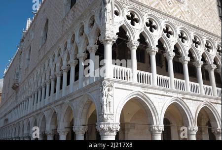 Palais ducal San Marco Venise Italie Banque D'Images