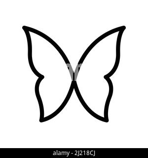 logo papillon vecteur Illustration de Vecteur