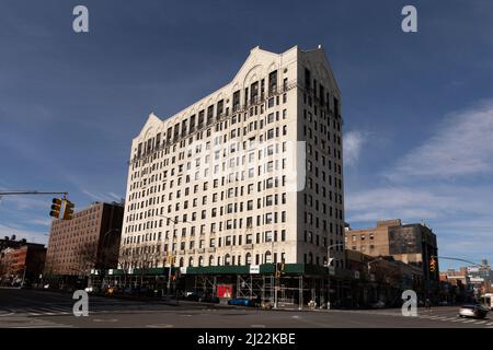 Harlem, New York, Etats-Unis : Hotel Theresa Banque D'Images