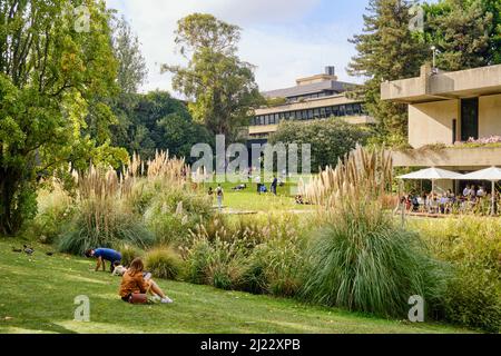 Les jardins de la Fundação Calouste Gulbenkian, Lisbonne. Portugal Banque D'Images