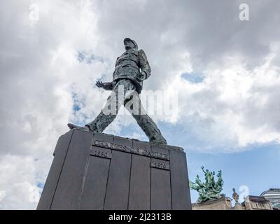 Paris, France - 12 juin 2015 : mémorial de Charles de Gaulle à Paris. Il a été général français et premier président de 1959 à 1969 Banque D'Images