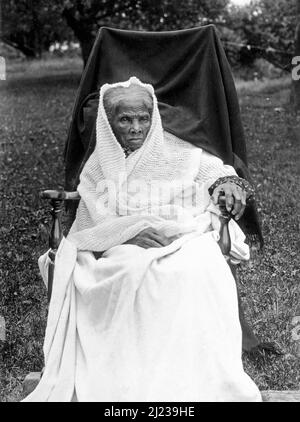 Harriet Tubman, Harriet Tubman (née Araminta Ross, c. 1822 – 1913) était un abolitionniste et activiste politique américain. Banque D'Images