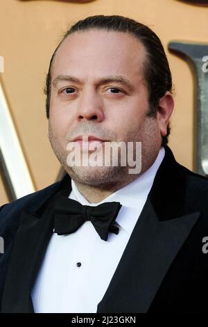 Londres, Royaume-Uni. 29th mars 2022. DaN Fogler assiste à la première mondiale des bêtes fantastiques: Les secrets de Dumbledore le mardi 29 mars 2022 à la salle du Festival Royal crédit: Julie Edwards/Alamy Live News Banque D'Images