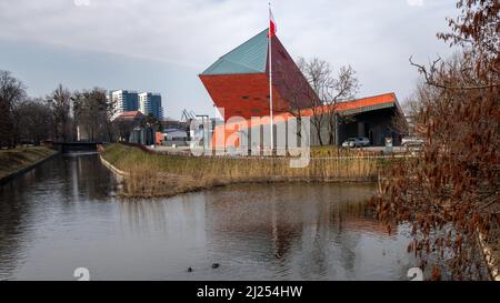 Musée de la Seconde Guerre mondiale de Gdansk Banque D'Images