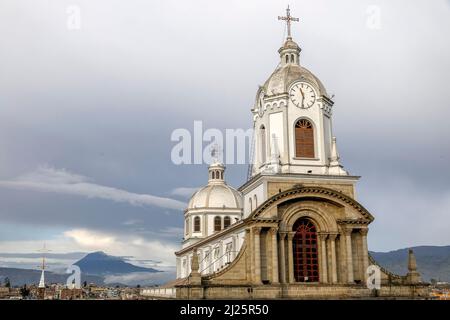 Église de San Antonio, Riobamba, Équateur Banque D'Images