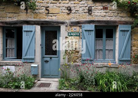 Maison à Auvers-sur-Oise, France Banque D'Images
