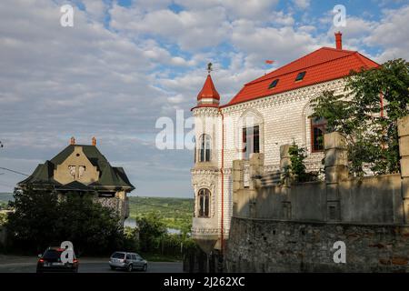 'Colline de Gypsy', Soroca, Moldavie Banque D'Images