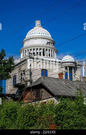 'Colline de Gypsy', Soroca, Moldavie Banque D'Images