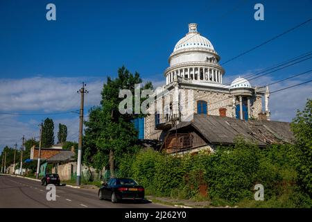 'Colline de Gypsy', Soroca, Moldavie Banque D'Images