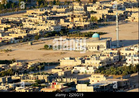 Syrie. La nouvelle ville de Palmyra Banque D'Images