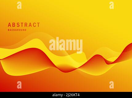 Abstrait Tech Swirl Line mélange design technique décoratif. Le chevauchement avec des lignes fond de maquette de dégradé. Vecteur d'illustration Illustration de Vecteur