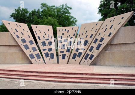 Bender près de Tiraspol, Transnistrie, Moldova : le Mémorial de la gloire militaire. Banque D'Images