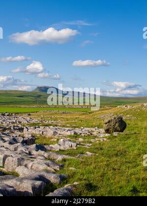 Pen-y-Gand de Winskill près de Stainforth à Ribblesdale, Yorkshire Banque D'Images