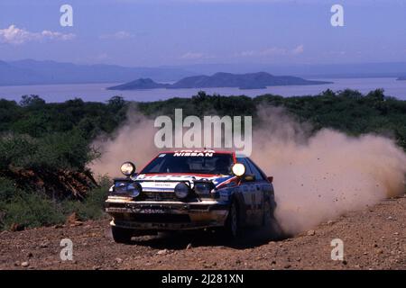 Andrea Zanussi (ITA) Paolo Poppi Amati (ITA) Nissan 200SX GRA Nissan Motorsports international Banque D'Images