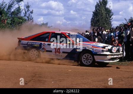 Andrea Zanussi (ITA) Paolo Poppi Amati (ITA) Nissan 200SX GRA Nissan Motorsports international Banque D'Images