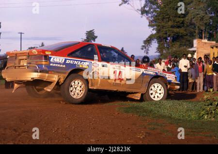 Andrea Zanussi (ITA) Paolo Poppi Amati (ITA) Nissan 200SX GRA Nissan Motorsports international Banque D'Images