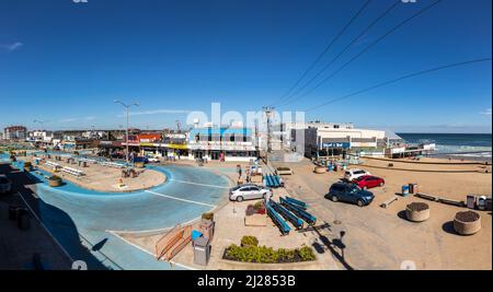 Salisbury, États-Unis - 28 septembre 2017 : promenade de la plage à Salisbury, États-Unis. En plus de la diversité de Salisbury, la ville accueille une grande variété d'ev Banque D'Images