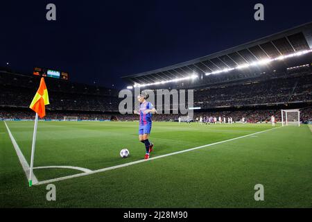 Barcelone, Espagne. 30th mars 2022. Melanie en action lors du match de l'UEFA Women's Champions League entre le FC Barcelone et le Real Madrid au Camp Nou Stadium de Barcelone, en Espagne. Crédit: Christian Bertrand/Alay Live News Banque D'Images