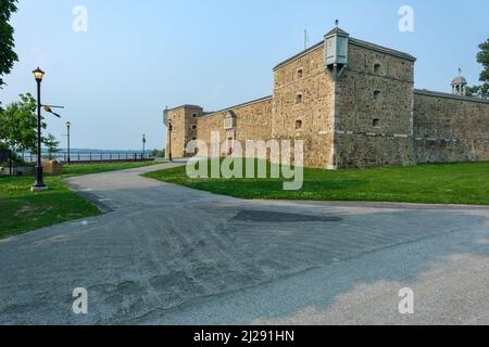 Chambly, CA - 19 juillet 2021 : lieu historique national du fort-Chambly Banque D'Images