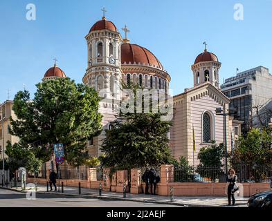 st. Gregory Palamas Metropolitan Church Thessalonique Grèce Banque D'Images