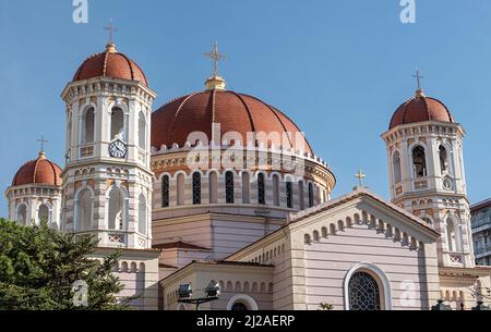 st. Gregory Palamas Metropolitan Church Thessalonique Grèce Banque D'Images